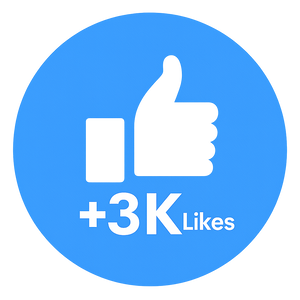 Facebook - 3.000 Likes