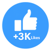 Facebook - 3.000 Likes