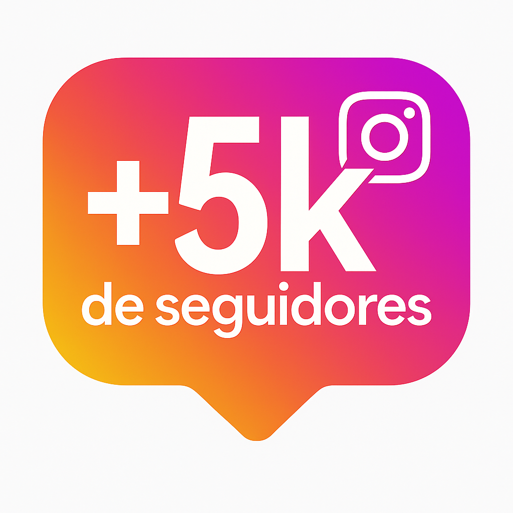 Instagram - 5k de Seguidores