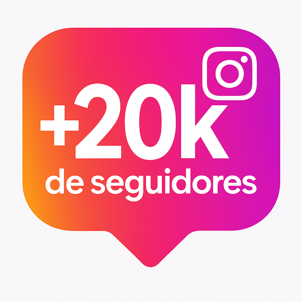 Instagram - 20k de Seguidores