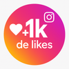 Instagram - 1k de Likes