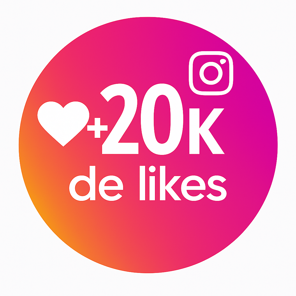 Instagram - 20k de Likes