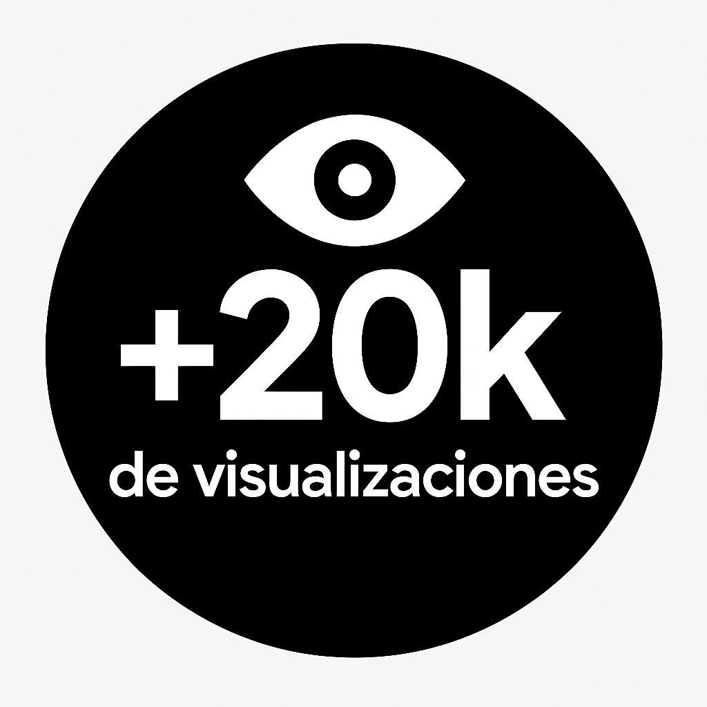 20k de Visualizaciones