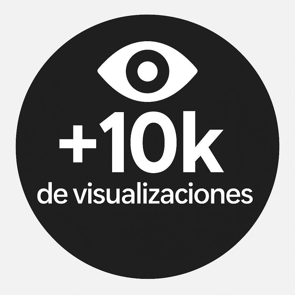 10k de Visualizaciones