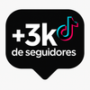 Tiktok - 3k de Seguidores