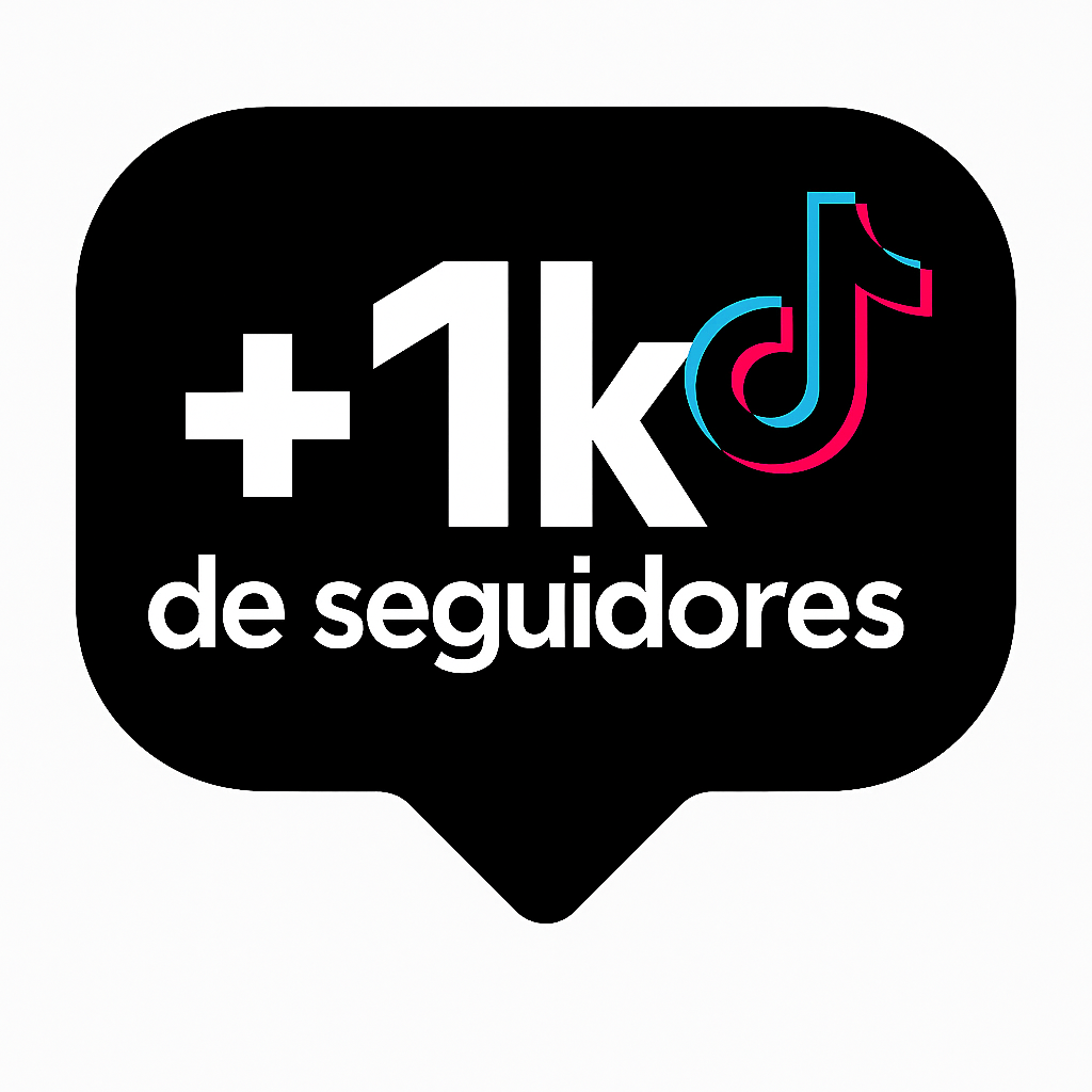 Tiktok - 1k de Seguidores