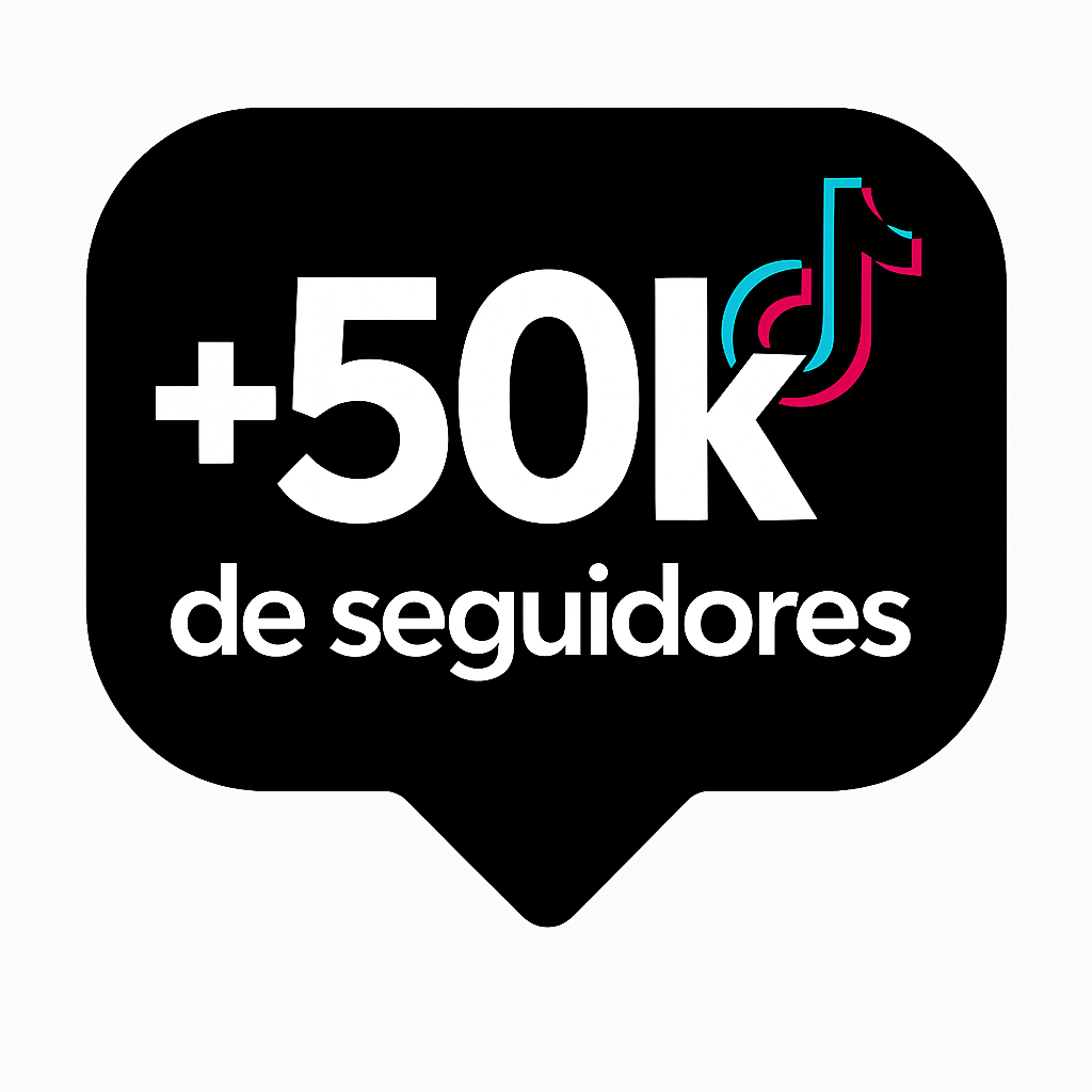 Tiktok - 50k de Seguidores
