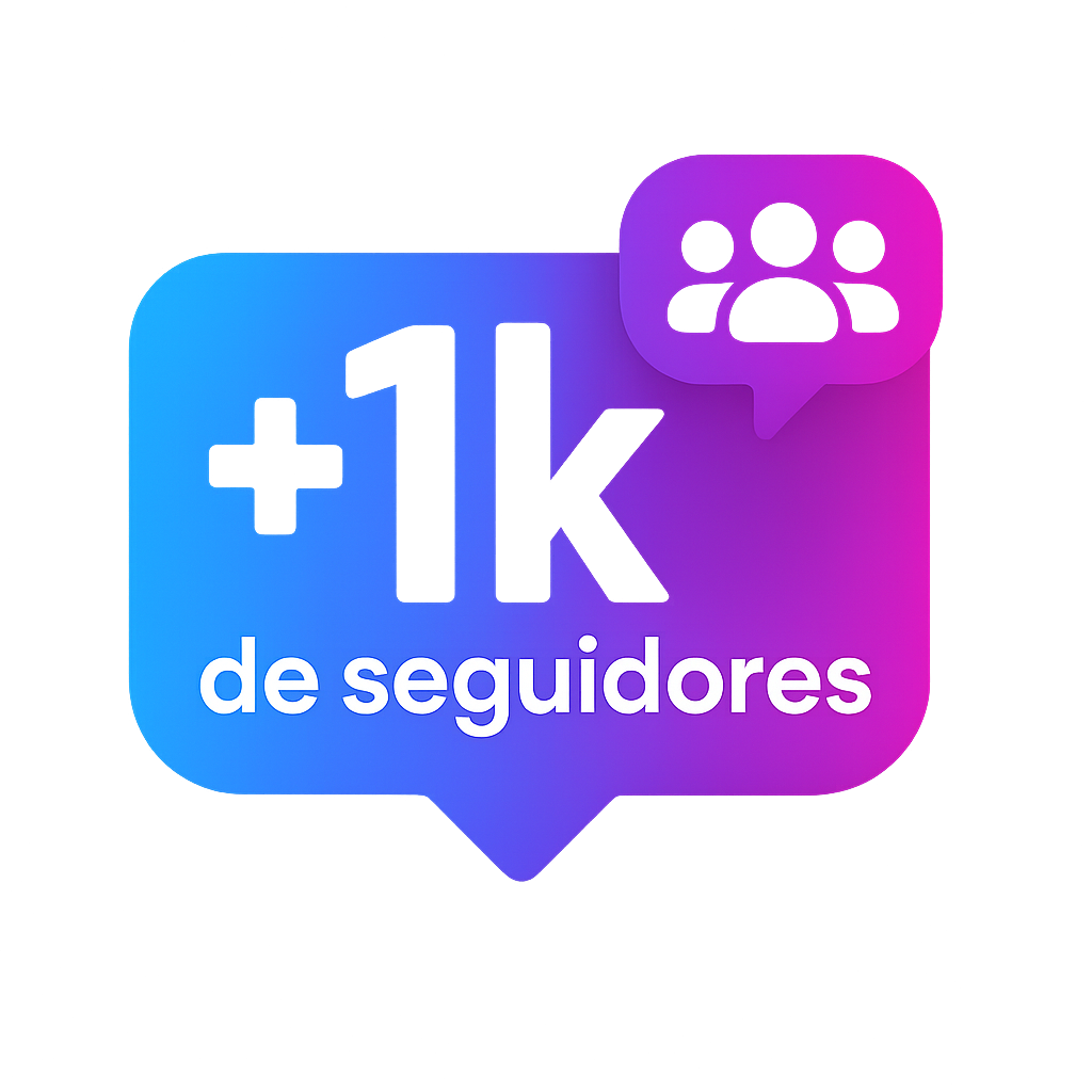Facebook - Seguidores 1.000