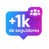 Facebook - Seguidores 1.000