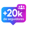 Facebook - Seguidores 20.000