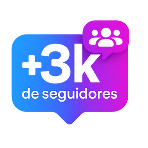 Facebook - Seguidores 3.000