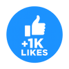 Facebook - 1.000 Likes